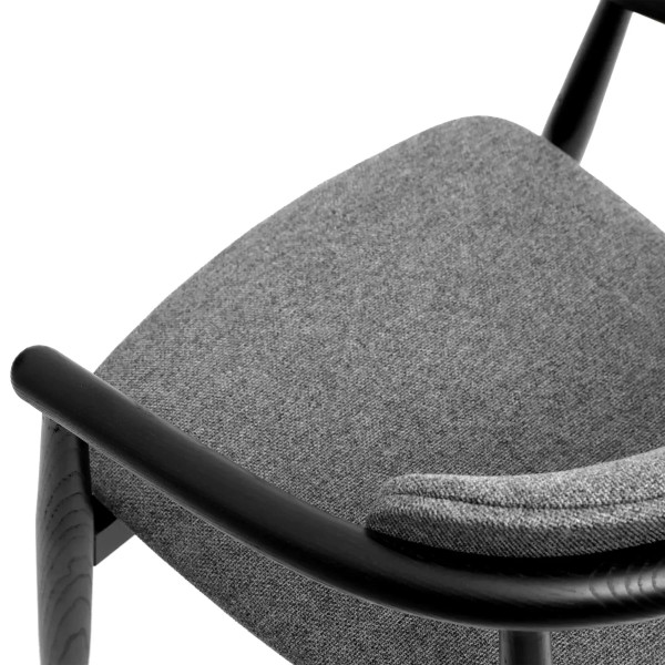 Стул Lovko Mamont soft Черный/Austin 19-7