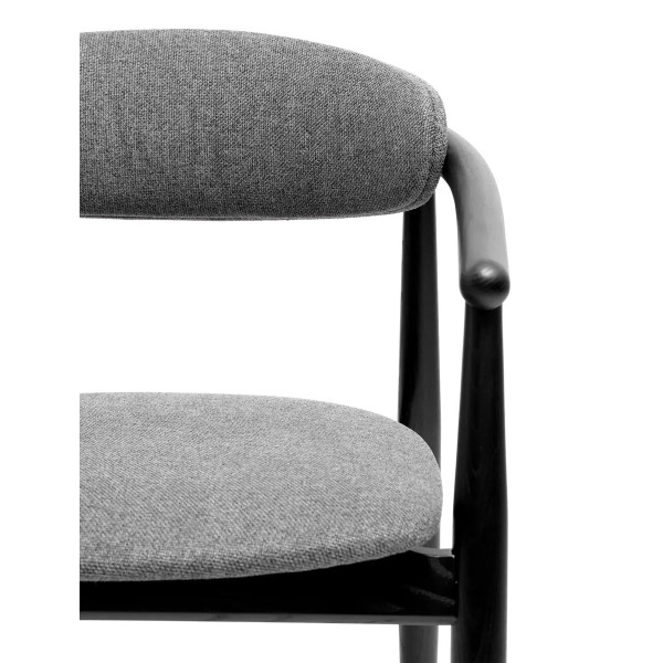 Стул Lovko Mamont soft Черный/Austin 19-5