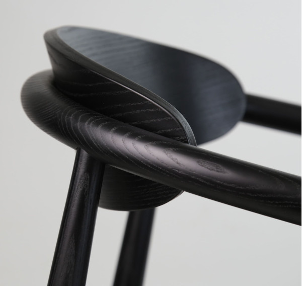 Стілець Lovko Mamont semi-soft Чорний/Austin 19-12