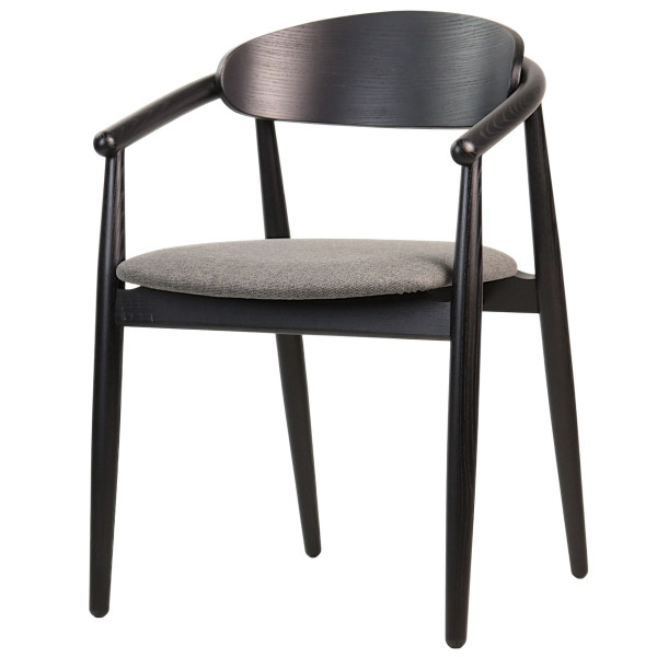 Стілець Lovko Mamont semi-soft Чорний/Austin 19-1