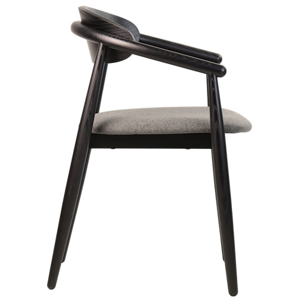 Стілець Lovko Mamont semi-soft Чорний/Austin 19-3