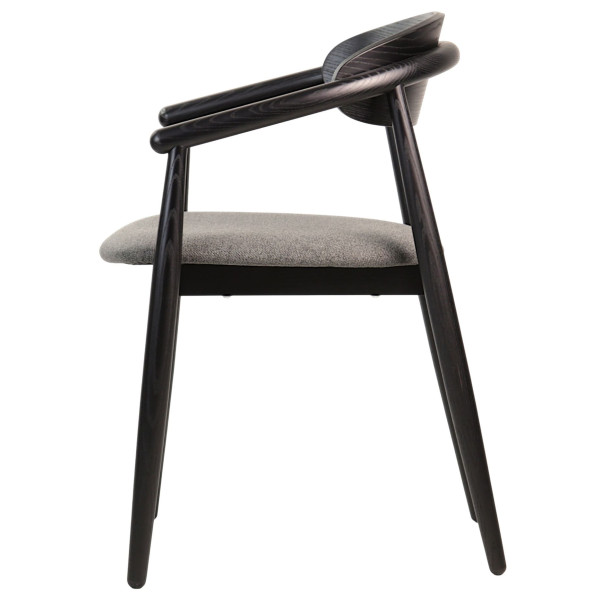 Стілець Lovko Mamont semi-soft Чорний/Austin 19-4