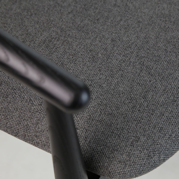 Стілець Lovko Mamont semi-soft Чорний/Austin 19-11