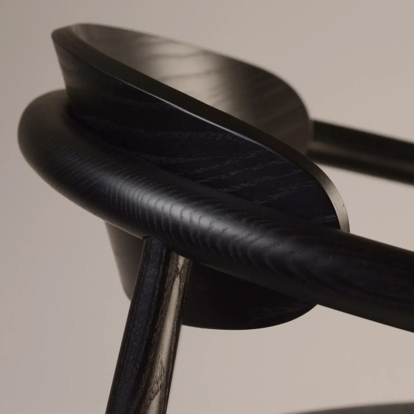 Стул Lovko Mamont semi-soft Черный/Superior 19-6