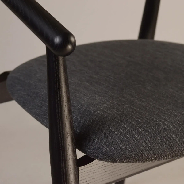 Стул Lovko Mamont semi-soft Черный/Superior 19-4