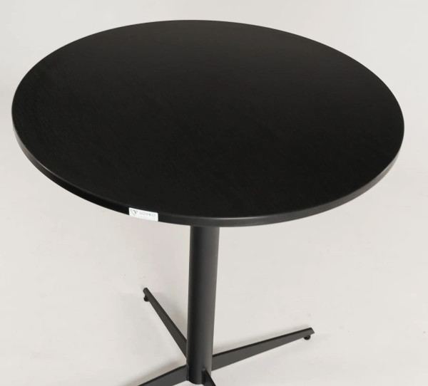 Стол Lovko Spring Черный ДСП текстура d-70 см-3