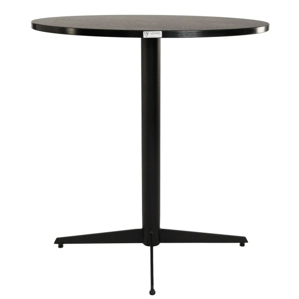 Стол Lovko Spring Черный ДСП текстура d-70 см-1