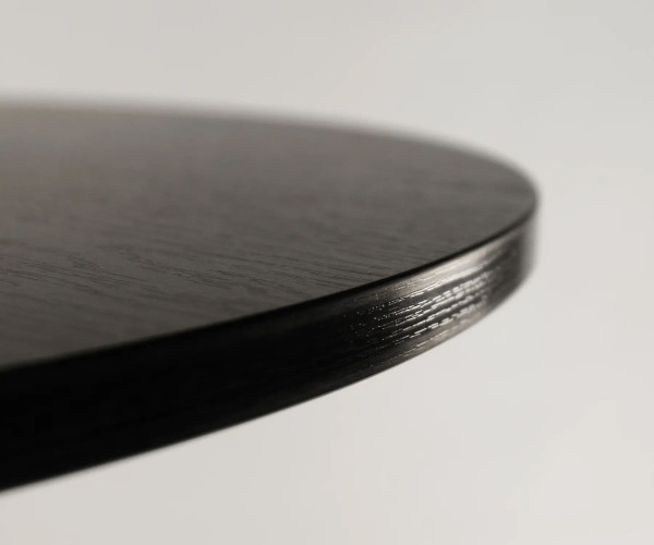 Стол Lovko Spring Черный ДСП текстура d-70 см-4