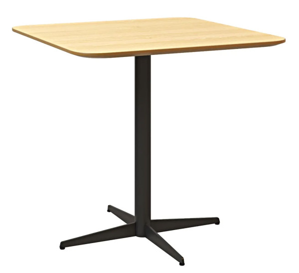 Стол Lovko Spring Натуральный/черный 80х80 см-1
