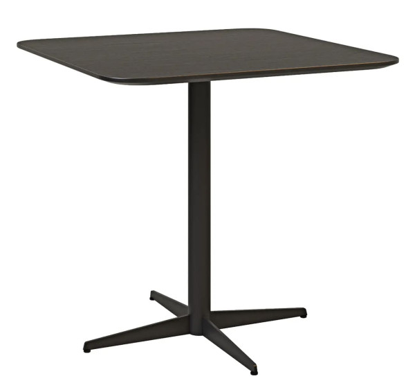 Стол Lovko Spring Черный/черный 80х80 см-1