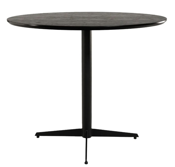 Стол Lovko Spring Черный дуб шпон d-80 см-1