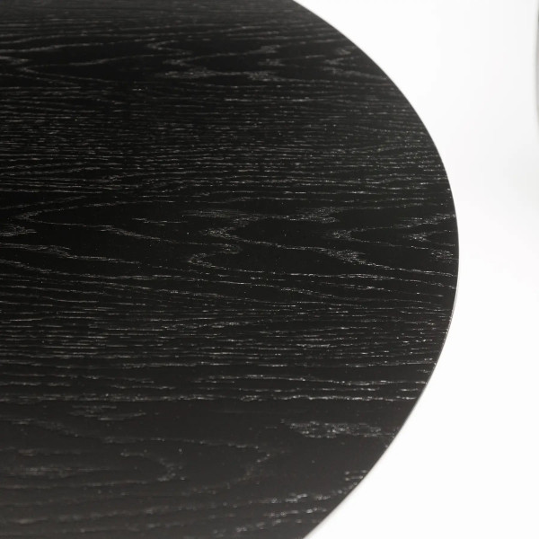 Стол Lovko Spring Черный дуб шпон d-80 см-3