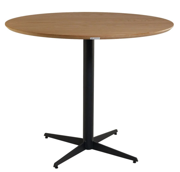 Стол Lovko Spring Натуральный дуб шпон d-80 см-1