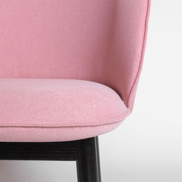 Стул Lovko Stitch Comfort Черный/розовый Spenser 22-4