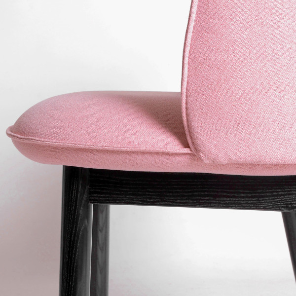 Стул Lovko Stitch Comfort Черный/розовый Spenser 22-7