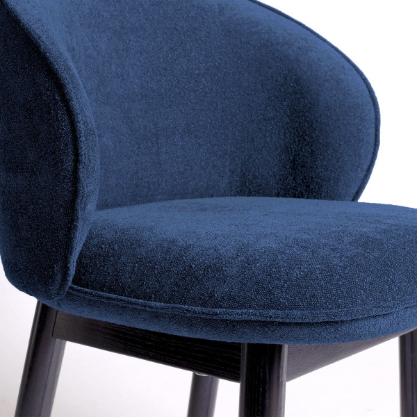 Стул Lovko Stitch Черный/Синий Magenta 06-6