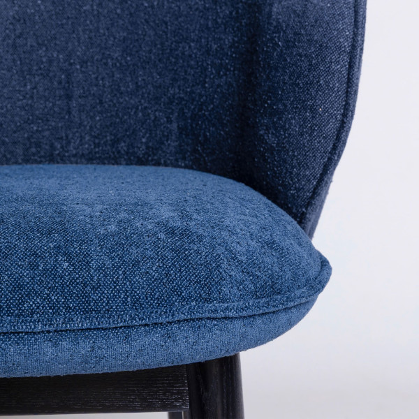 Стул Lovko Stitch Черный/Синий Magenta 06-4