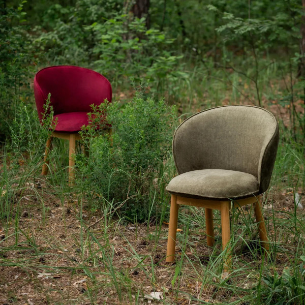 Стілець Lovko Stitch Натуральний ясен/Vouge 10-1