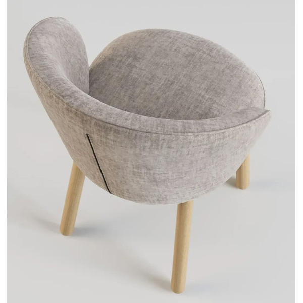 Стілець Lovko Stitch Натуральний ясен/Vouge 14-4