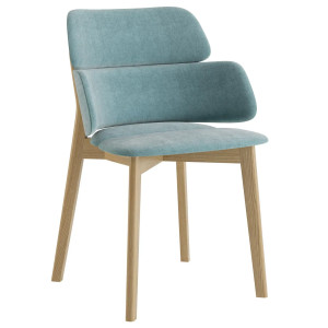 Стілець Lovko Swan Натуральний ясень/Mani 45