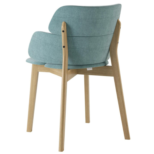 Стілець Lovko Swan Натуральний ясень/Mani 45-6