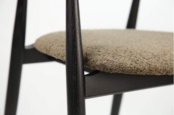 Стул Lovko Terra Черный/Anthology 7 Mocca-13