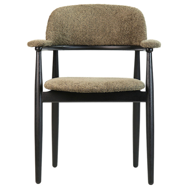 Стул Lovko Terra Черный/Anthology 7 Mocca-1