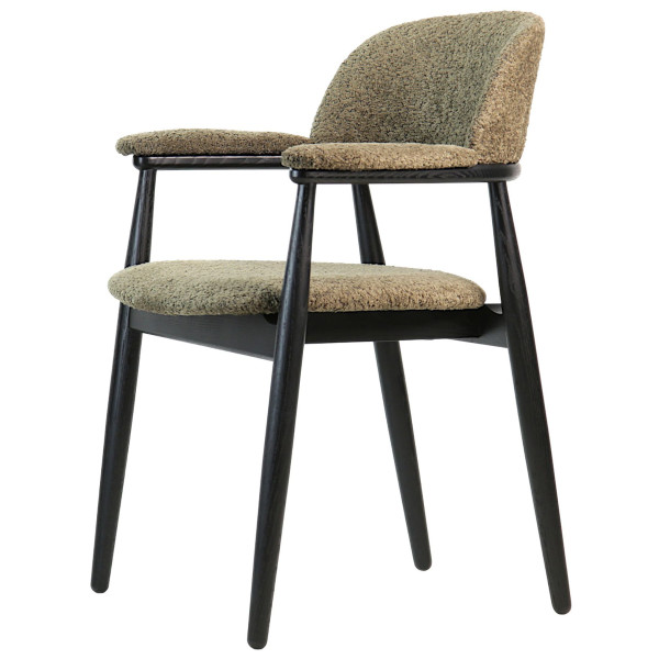 Стул Lovko Terra Черный/Anthology 7 Mocca-3