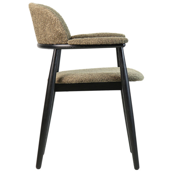 Стул Lovko Terra Черный/Anthology 7 Mocca-4