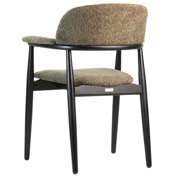 Стул Lovko Terra Черный/Anthology 7 Mocca-7