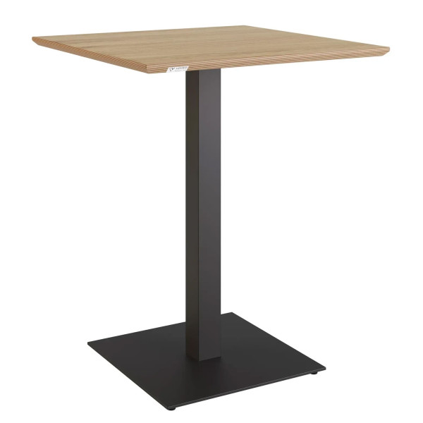 Стіл обідній Lovko Tetra Чорний 60х60 см-1