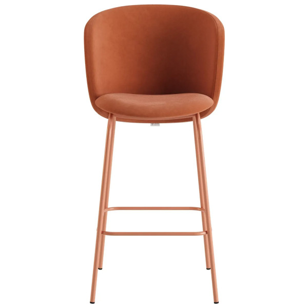 Полубарный стул Lovko Lilo Exclusive Terracotta Velvet-1