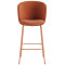 Полубарный стул Lovko Lilo Exclusive Terracotta Velvet-1-thumb