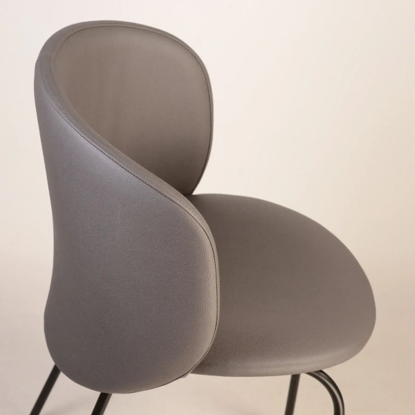 Напівбарний стілець Lovko Lilo Сірий Екошкіра-6
