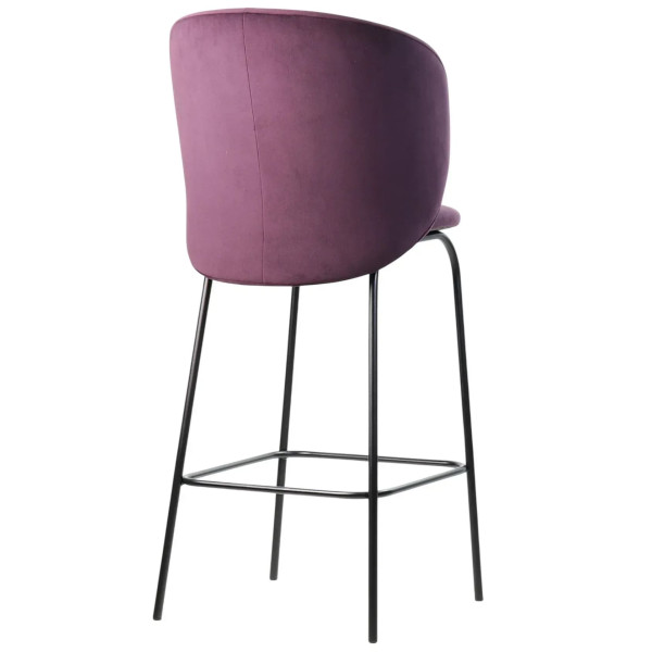 Напівбарний стілець Lovko Lilo Винний вельвет-3
