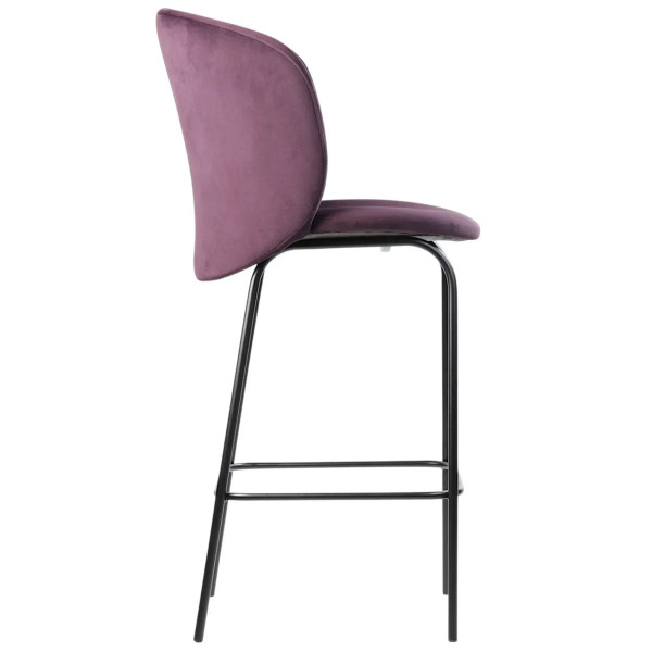 Напівбарний стілець Lovko Lilo Винний вельвет-2