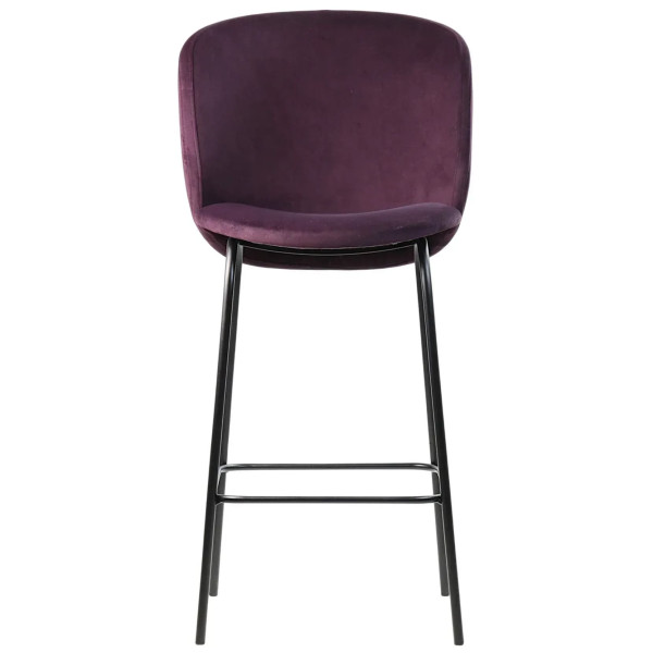 Напівбарний стілець Lovko Lilo Винний вельвет-1