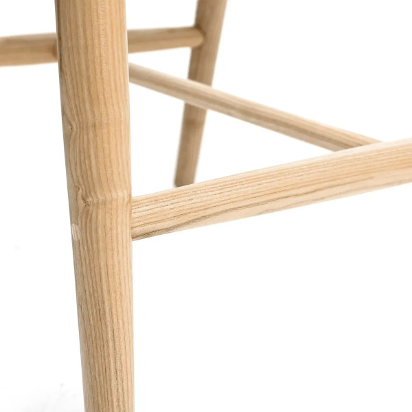 Полубарный стул Lovko Mamont semi-soft Натуральный ясень/Magenta 13-12