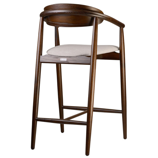 Напівбарний стілець Lovko Mamont semi-soft Темний горіх/superior 02-3