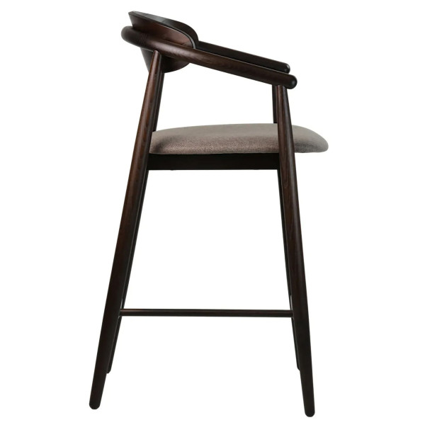 Полубарный стул Lovko Mamont semi-soft Темный орех/Austin 03-3