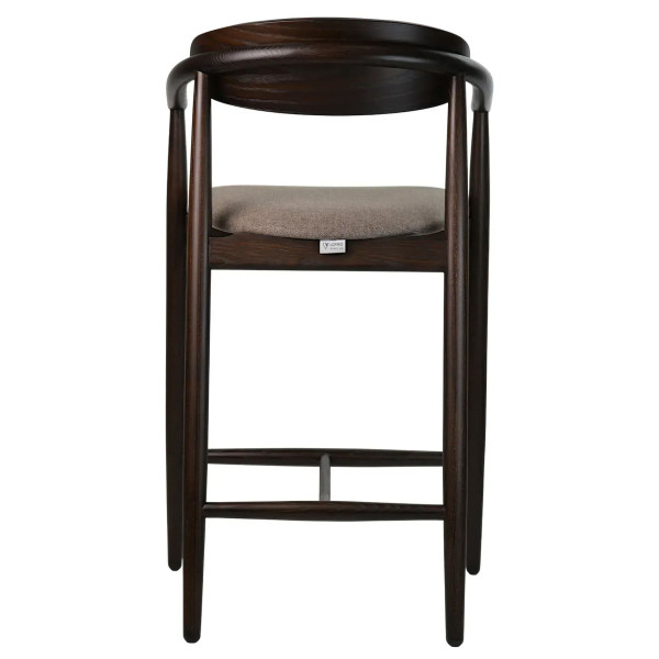 Полубарный стул Lovko Mamont semi-soft Темный орех/Austin 03-7