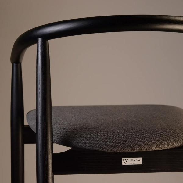 Стул полубарный Lovko Mamont Черный-5