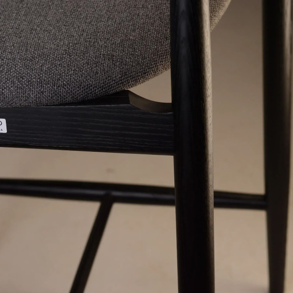 Стул полубарный Lovko Mamont Черный-7