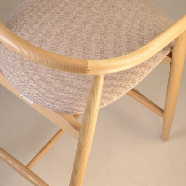 Стул полубарный Lovko Mamont Натуральный ясень-4