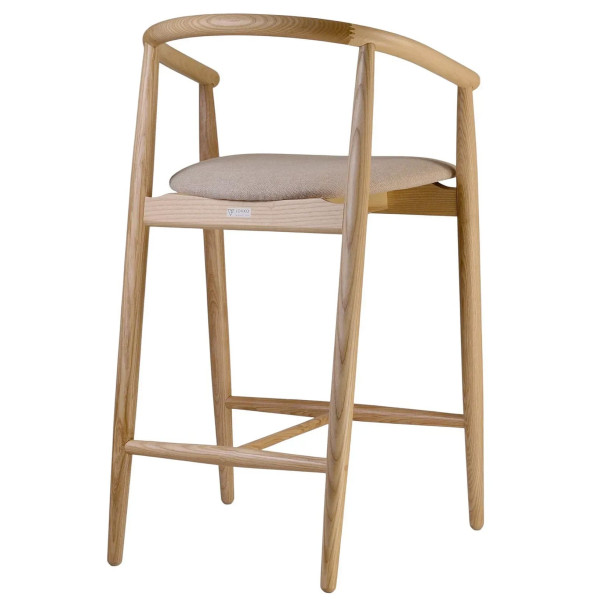 Стул полубарный Lovko Mamont Натуральный ясень-3