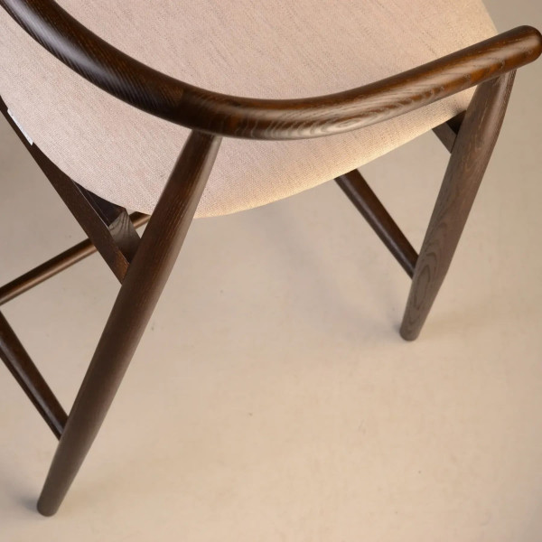 Полубарный стул Lovko Mamont Темный орех/superior 02-5