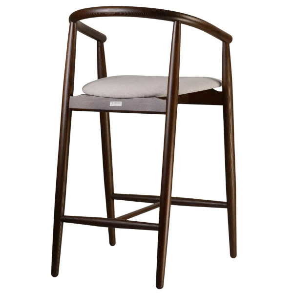 Полубарный стул Lovko Mamont Темный орех/superior 02-3
