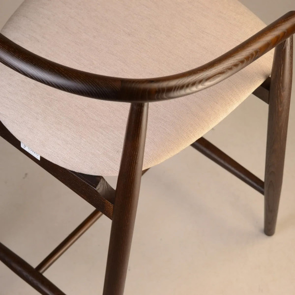 Полубарный стул Lovko Mamont Темный орех/superior 02-4