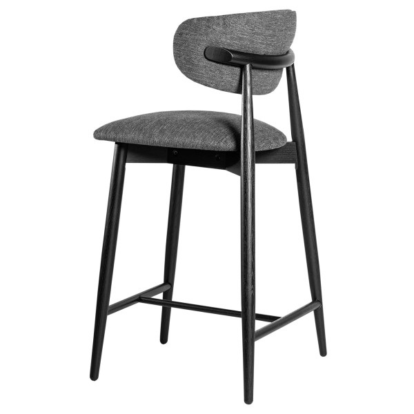 Напівбарний стілець Lovko Panda New Чорний/Superior 19-3