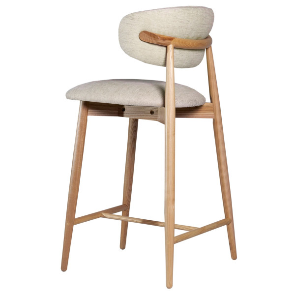 Полубарный стул Lovko Panda New Натуральный ясень/бежевый Superior 02-3